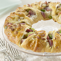 Ham and Almond Pastry Ring