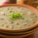 Light 'N Creamy Fresh Mushroom Soup